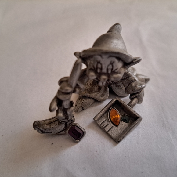 Disney Dopey FINAL SALE Vintage 1997 60th anniversary pewter figurine excellent - Picture 7 of 9
